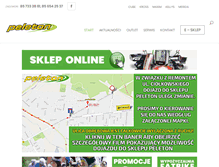 Tablet Screenshot of peleton.pl